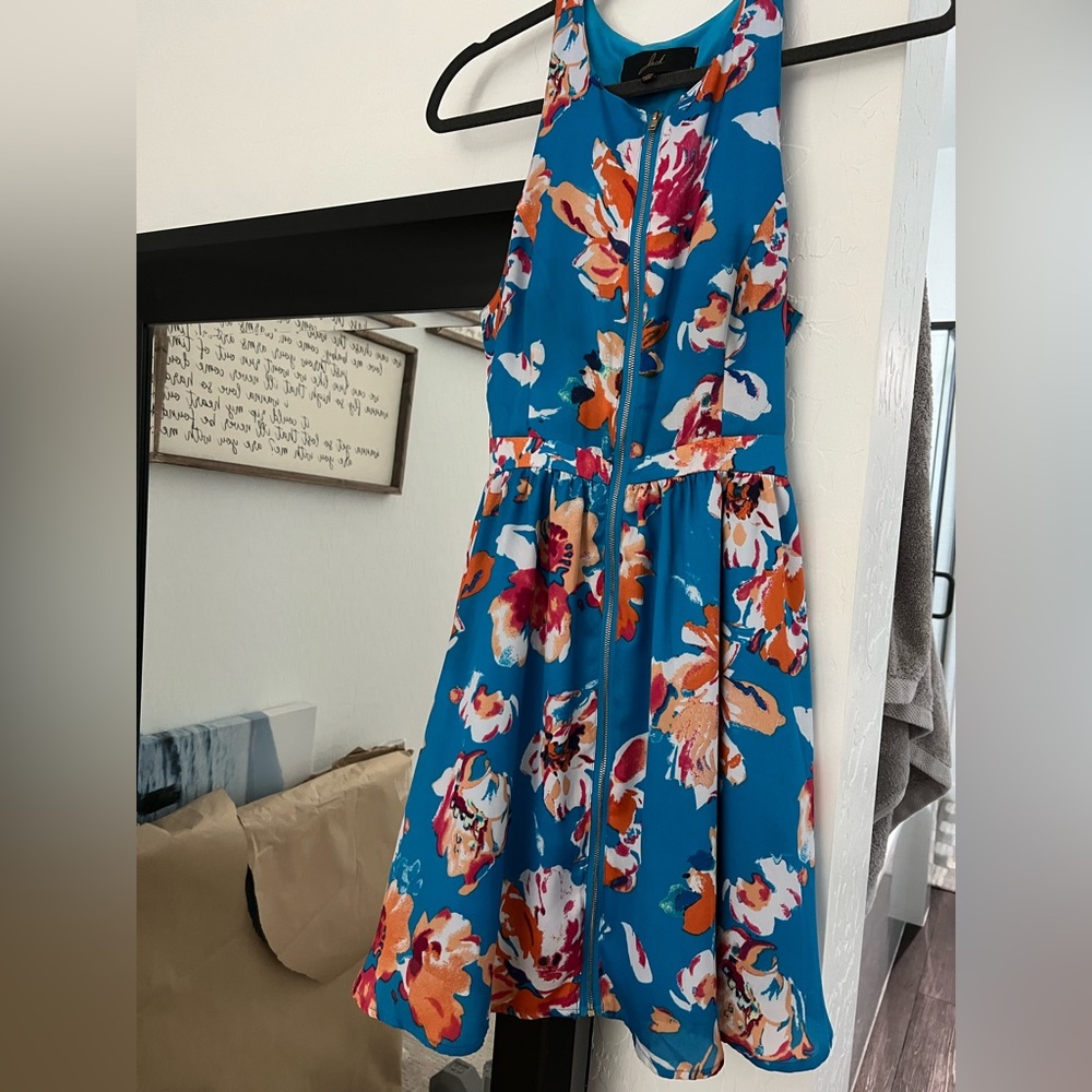 Jack floral mini dress size 2